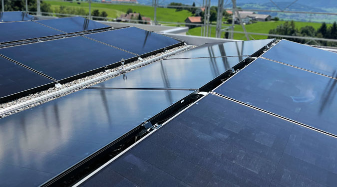Solarsys Flachdachanlage